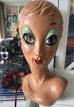 Vintage retro Twiggy mannequin display, Ophalen of Verzenden