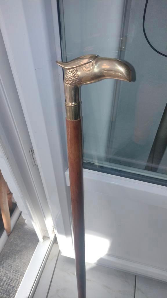 Wandel- of verzamelstok (palissanderhout), Antiek en Kunst, Curiosa en Brocante, Ophalen of Verzenden