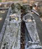 Unieke kasteelbeelden (volledige schouw) in natuursteen, Ophalen