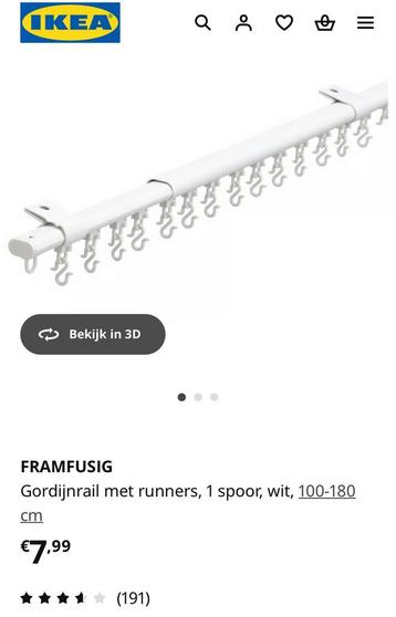 Gordijnrail, Enlèvement, Neuf
