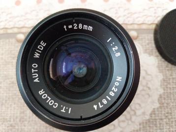 Objectif Canon EF 28mm 2.8 auto wide No. 281874, Enlèvement, Utilisé, Zoom