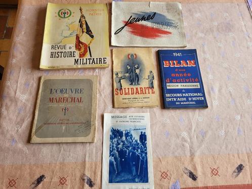 Lot livres Vichy, France 2WW, Collections, Objets militaires | Seconde Guerre mondiale, Armée de terre, Envoi