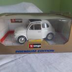 FIAT 500F 1/18 MODEL 27071847 BURAGO PREMIUM ED.*NEW*, Hobby en Vrije tijd, Modelauto's | 1:18, Ophalen, Nieuw, Auto, Burago