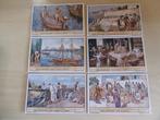 prenten liebig oxo, volledige series van 6 kaarten, Verzamelen, Nieuw, Ophalen of Verzenden, 1940 tot 1960, Prent