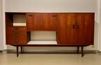 Vintage teak buffetkast - Deens design, Huis en Inrichting, Ophalen, Teakhout, Zo goed als nieuw, 100 tot 150 cm