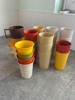Retro/vintage Tupperware bekers, Huis en Inrichting, Keuken | Tupperware, Ophalen, Zo goed als nieuw