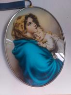 Ovalen kader vintage madonna met kind Italië, Ophalen of Verzenden, Zo goed als nieuw
