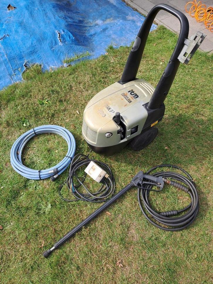 Professionele hogedrukreiniger ITM Euroclean, Tuin en Terras, Hogedrukreinigers, Gebruikt, Elektrisch, Met regelbare waterdruk