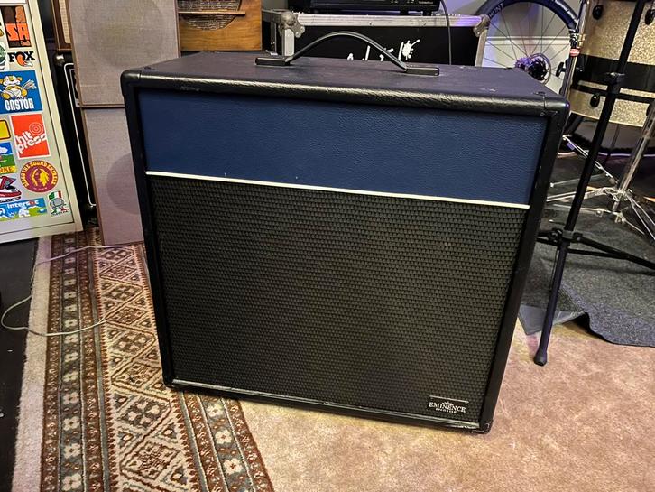 1x12 speaker cabinet eminence jet city, Muziek en Instrumenten, Versterkers | Bas en Gitaar, Zo goed als nieuw, Gitaar, 50 tot 100 watt