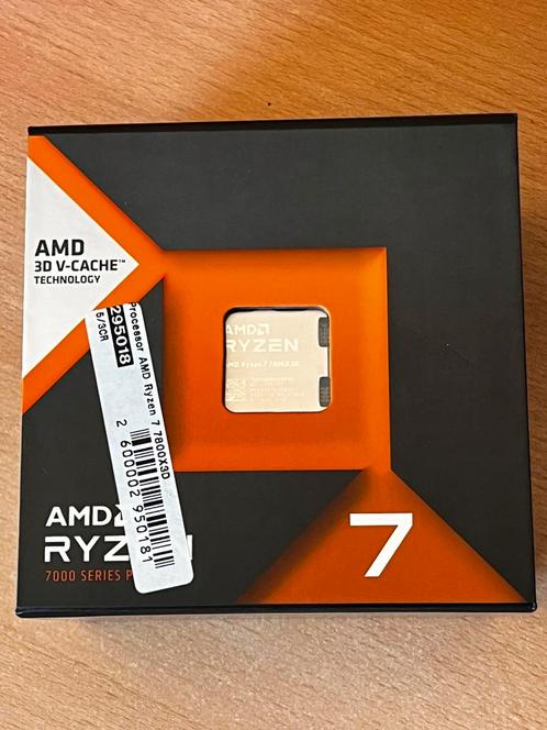 Amd Ryzen 7 -  7800 X3D processor, Computers en Software, Processors, Zo goed als nieuw, 8-core, 4 Ghz of meer, Ophalen