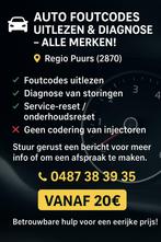 Auto Foutcodes Diagnose uitlezen van Storingen, Ophalen