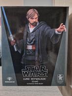 Star Wars Gentle Giant Luke Skywalker Crait bust mini-bust, Verzamelen, Ophalen of Verzenden, Zo goed als nieuw, Beeldje of Buste