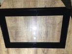 Glassvik vitrinedeur, zwart/ helder glas, Huis en Inrichting, Ophalen, 50 tot 100 cm, Minder dan 25 cm, Minder dan 100 cm