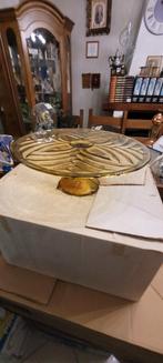 Vintage taartschaal, Huis en Inrichting, Ophalen, Overige typen, Effen, Glas