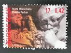 Belgie 2000 - muziek - Toots Thielemans / Charlie Parker, Muziek, Ophalen of Verzenden, Gestempeld