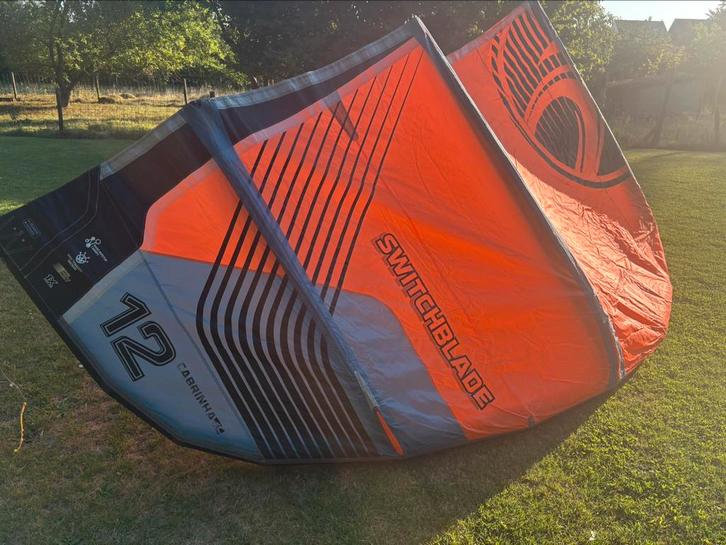 Cabrinha switchblade 12m model 2020, Watersport en Boten, Kitesurfen, Zo goed als nieuw, Kite, 12 m², Ophalen