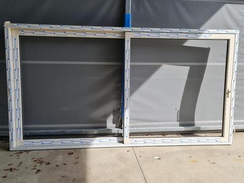 Hefschuifraam in PVC, Doe-het-zelf en Bouw, Raamkozijnen en Schuifdeuren, Nieuw, Schuifpui, Kunststof, 150 tot 225 cm, 225 cm of meer