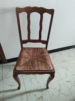 6 naoorlogse stoelen, Brun, Enlèvement, Osier ou Rotin, Cinq, Six Chaises ou plus