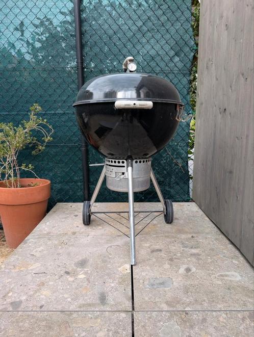 Weber Kettle houtskool BBQ – Ø 55 cm, Tuin en Terras, Houtskoolbarbecues, Gebruikt, Ophalen