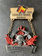 Speld/broche Brandweerthema Verviers Vintage, Ophalen, Gebruikt