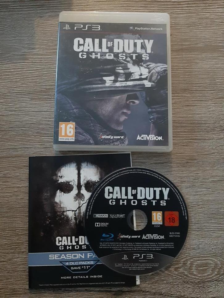 Ps3 call of duty ghosts, Games en Spelcomputers, Games | Sony PlayStation 3, Zo goed als nieuw, Ophalen of Verzenden