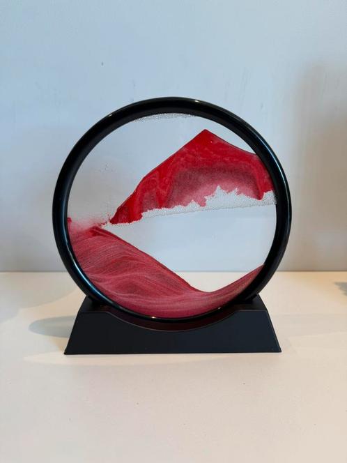 Dynamische Zandkunst Zandloper, Antiek en Kunst, Kunst | Designobjecten, Ophalen of Verzenden