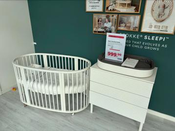 Stokke slaapkamer wit, Enlèvement, Comme neuf