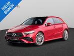 Mercedes-Benz A-klasse 220 d AMG Pano/Burm/HUdisplay/Mempack, Auto's, Stof, Gebruikt, 4 cilinders, Bedrijf