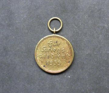 Médaille allemande für Kriegsverdienst 1939