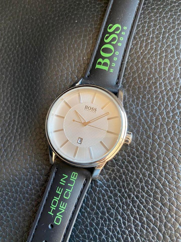Horloge Hugo boss edition Golf club, Handtassen en Accessoires, Sporthorloges, Zo goed als nieuw, Verzenden