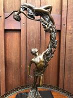 brons bronzen sculptuur dansers vrouw man, Antiek en Kunst, Kunst | Beelden en Houtsnijwerken, Ophalen of Verzenden