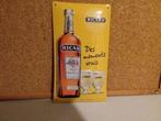 RICARD reclameplaat, Verzamelen, Ophalen of Verzenden, Gebruikt, Reclamebord