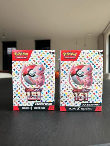 Pokémon 151 Booster Bundle (x 2) ENG beschikbaar voor biedingen