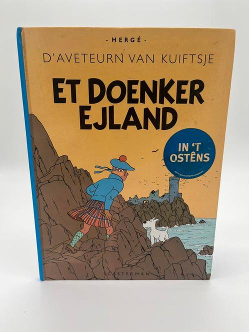 Tintin L'île noire In t Ostens - et doenker ejland 2007, Livres, BD, Utilisé, Une BD