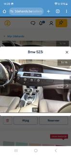 Bmw 523i, Auto's, Automaat, Achterwielaandrijving, Beige, Berline