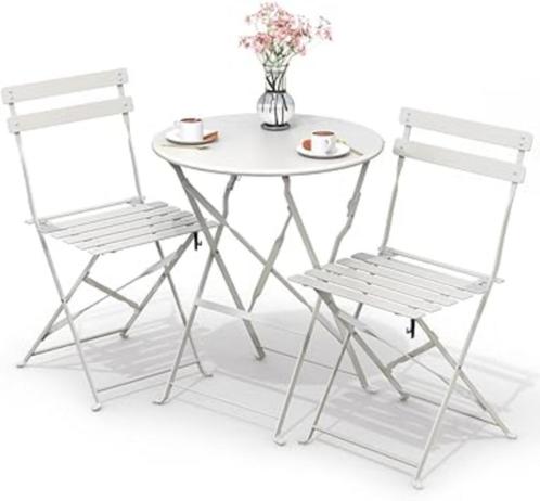 Bistroset voor buiten SNELLE GRATIS LEVERING, Tuin en Terras, Tuinsets en Loungesets, Nieuw, Tuinset, Overige materialen, Eettafel