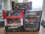 lot van 7 wagens schaal 1:18, Hobby en Vrije tijd, Ophalen of Verzenden, Zo goed als nieuw, Auto, Burago