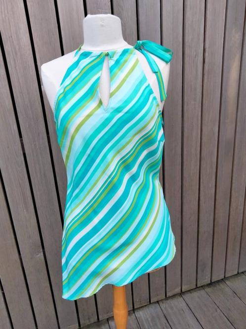 Zeer mooie “ZARA” blouse met ronde hals Maat 40/42, Kleding | Dames, Blouses en Tunieken, Zo goed als nieuw, Maat 42/44 (L), Groen
