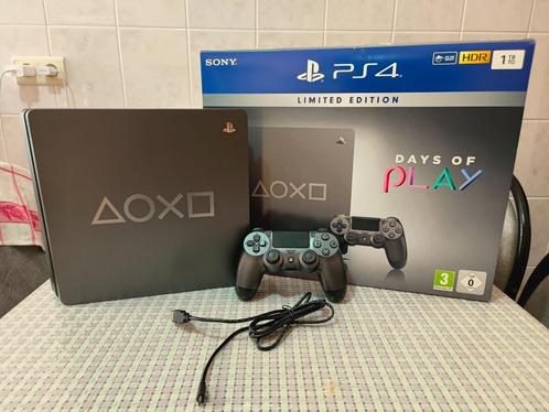 PlayStation 4, Consoles de jeu & Jeux vidéo, Consoles de jeu | Sony PlayStation 4, Comme neuf, Slim, 1 TB, Avec 1 manette, Enlèvement