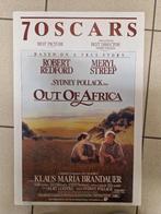 Filmaffiche Out Of Africa Robert Redford filmposter, Rechthoekig Staand, Ophalen of Verzenden, Zo goed als nieuw, A1 t/m A3