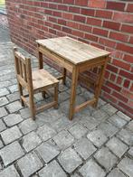 Kinderbureau met stoeltje, Kinderen en Baby's, Kinderkamer | Tafels en Stoelen, Ophalen, Gebruikt