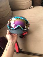 Skihelm met bril en handschoenen, Sport en Fitness, Ophalen, Zo goed als nieuw