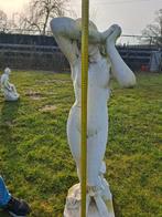 Tuin beeld 116 cm, Tuin en Terras, Ophalen, Zo goed als nieuw, Steen, Mensenbeeld
