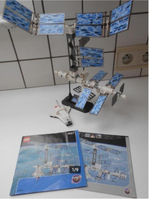 lego 7467 International Space Station vintage, Kinderen en Baby's, Speelgoed | Duplo en Lego, Gebruikt, Lego, Complete set, Ophalen of Verzenden