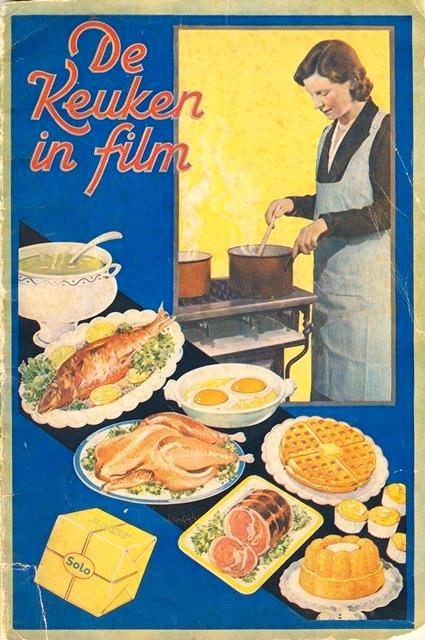 (k13) De keuken in film, reclame-uitgave van Solo, 1936, Boeken, Kookboeken, Gelezen, Verzenden