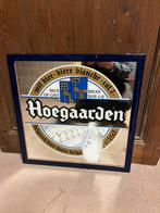 Hoegaarden spiegel, Verzamelen, Ophalen, Gebruikt, Reclamebord, Plaat of Schild, Overige merken