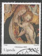Uganda 1995 - Yvert 1326 - De Maagd van Pisanello (ST), Postzegels en Munten, Postzegels | Afrika, Overige landen, Verzenden, Gestempeld