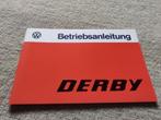 VW Derby 1 instructieboek handleiding polo, Ophalen of Verzenden