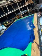 Blauwe kleur Tuig leer 11 stuks 3 mm dik, Dieren en Toebehoren, Ophalen of Verzenden