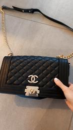 Zwarte schoudertas look a like replica, Handtassen en Accessoires, Ophalen of Verzenden, Zo goed als nieuw